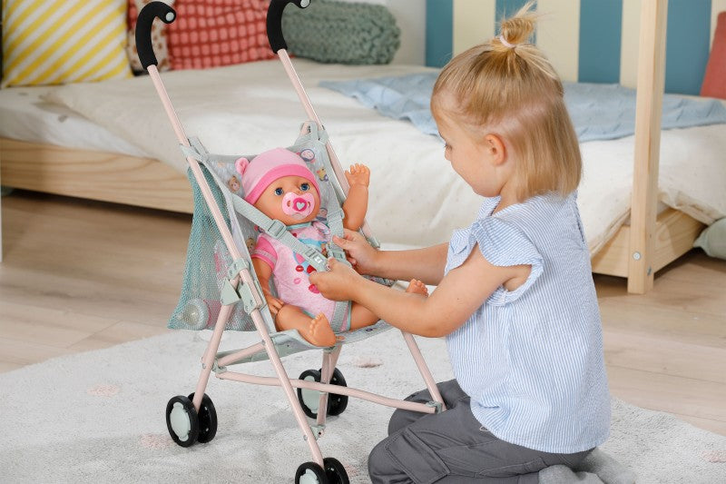 BABY born Kočárek hole se síťkou - džungle