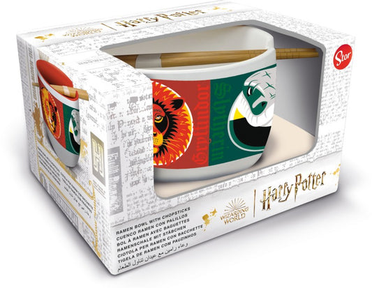 Harry Potter ramen miska a hůlky, dárkový set