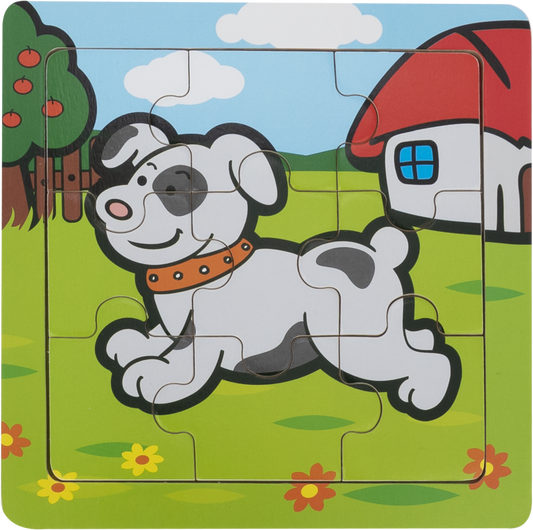 BABU - Edukativní puzzle - Pes