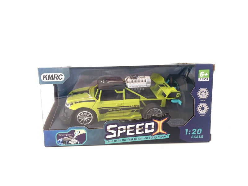 Auto 1:20 s efektem kouře RC modré