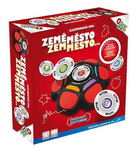 Cool games Země, město,...! červené balení
