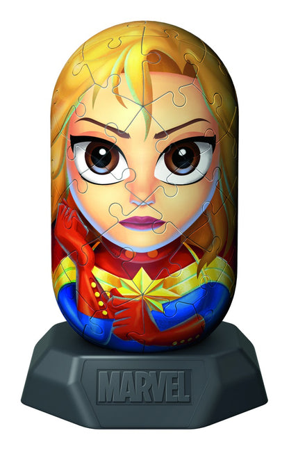 Puzzle 54 dílků 3D Hylkies: Marvel: Captain Marvelů