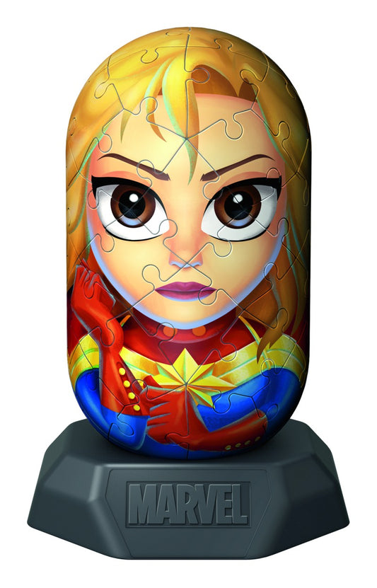 Puzzle 54 dílků 3D Hylkies: Marvel: Captain Marvelů