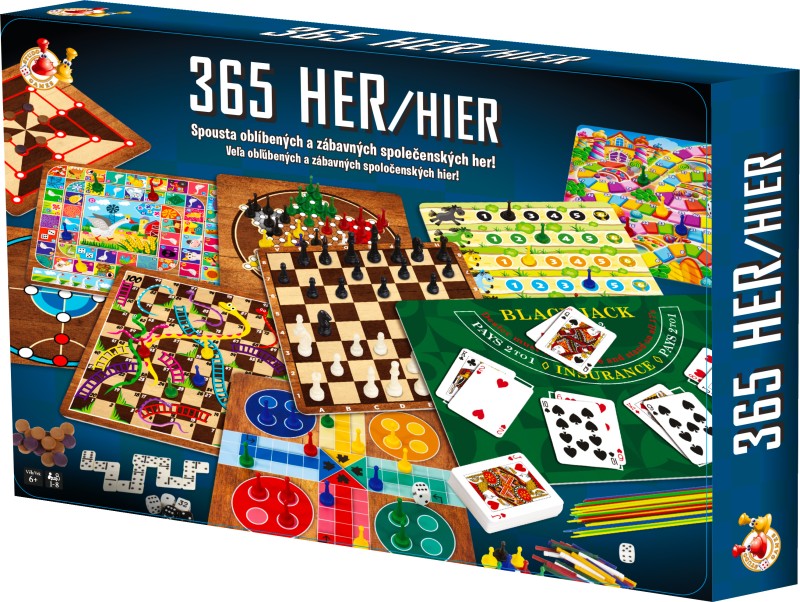 365 společenských her v plechovém pouzdře