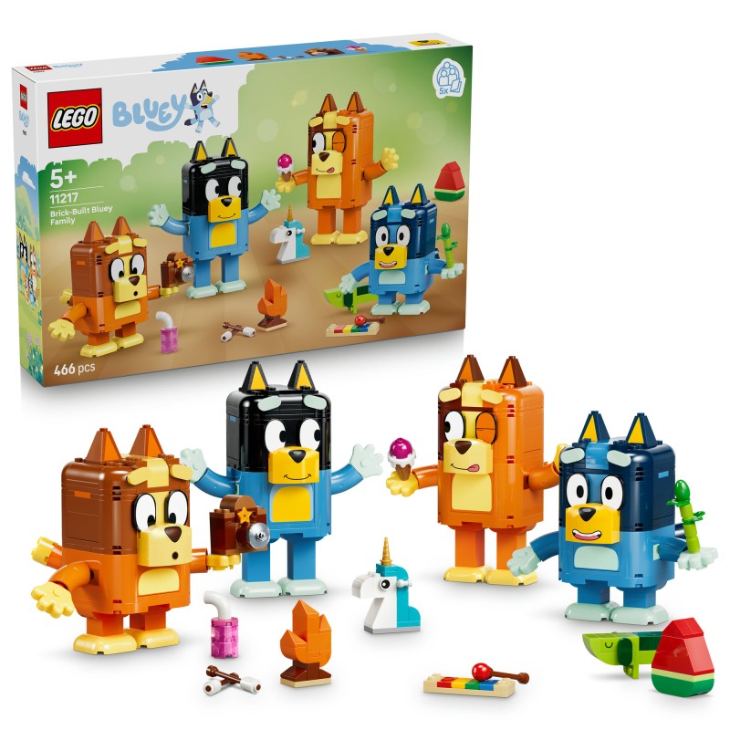 LEGO  Bluey 11217 Bluey a její rodinka z kostek