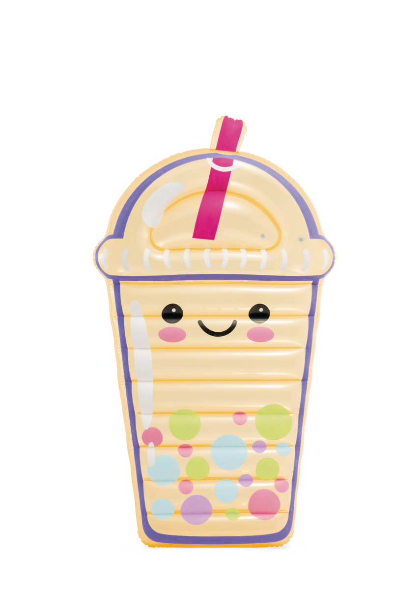 Nafukovací lehátko ve tvaru bubble tea Boba Buddy