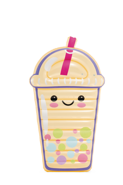 Nafukovací lehátko ve tvaru bubble tea Boba Buddy