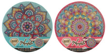 Diamantové malování mandala zelená