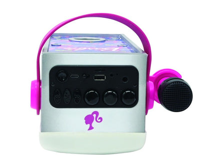 Lexibook bluetooth reproduktor Barbie s mikrofonem a světelnými efekty