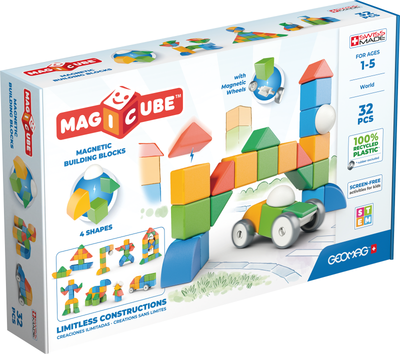 Geomag Magicube Shapes 32 dílků