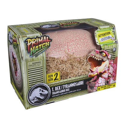 Primal Hatch – šedý interaktivní T-Rex líhnoucí se z vejce