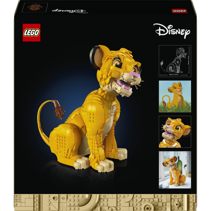 LEGO® Disney 43247 Mladý Simba z Lvího krále