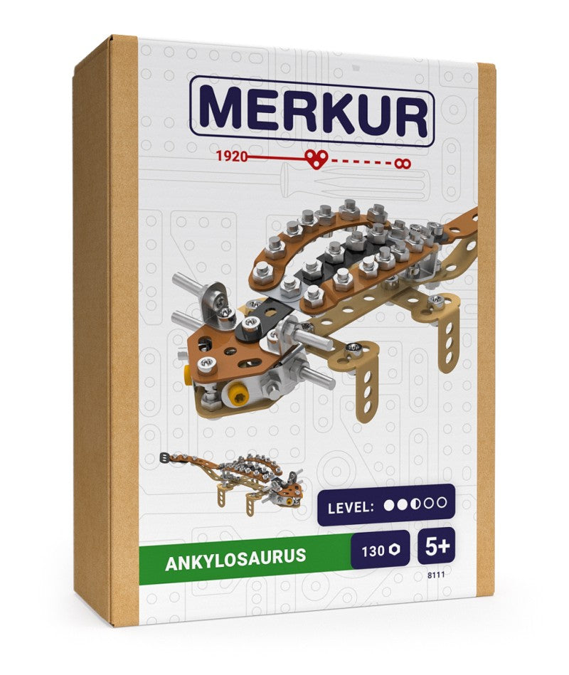 Merkur Dino - Ankylosaurus, 130 dílků