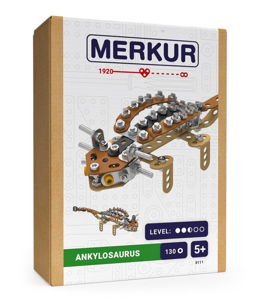 Merkur Dino - Ankylosaurus, 130 dílků