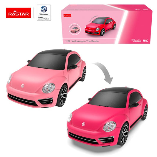 Rastar R/C 1:24 Volkswagen Beetle-UV Sensitive Collection