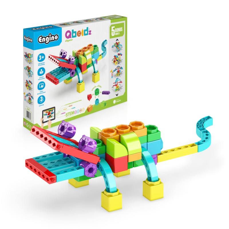 Engino Qboidz Aligátor 5 modelů