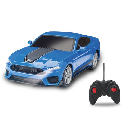 RC Auto Ford Mustang Mach 1 1:24, asst 2 modré