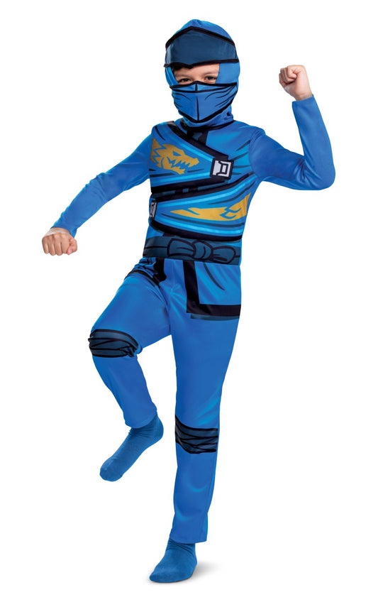 Lego Ninjago kostým Jay, 3 - 4 let