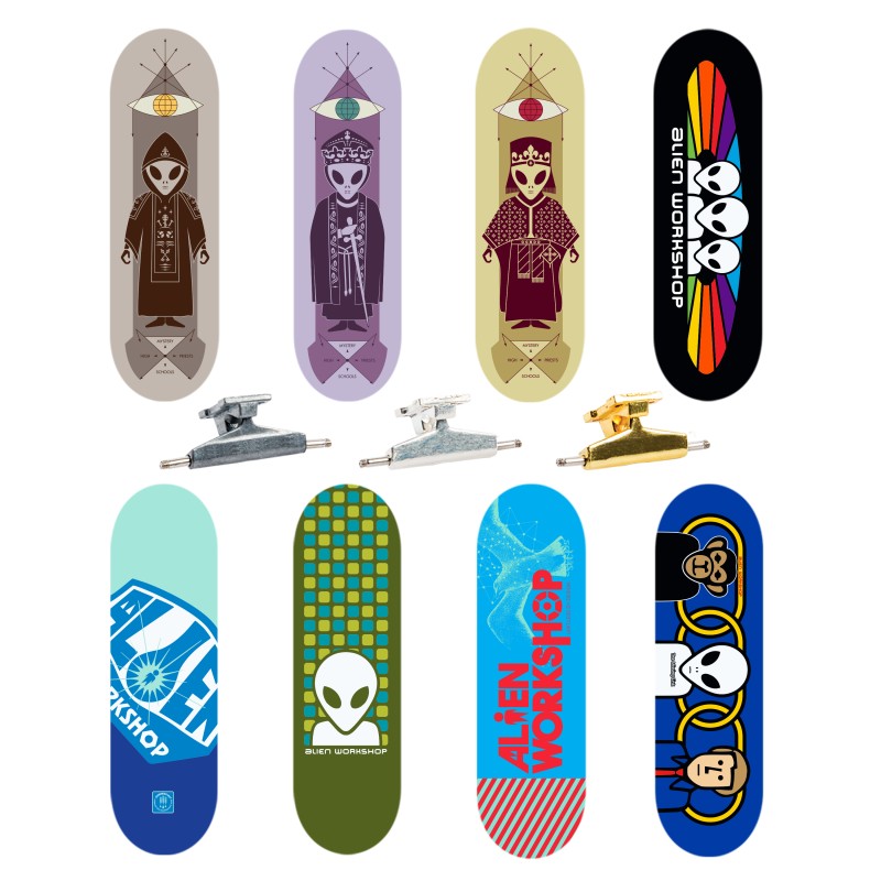 Tech Deck skateshop 6ks s příslušenstvím The Heart Supply