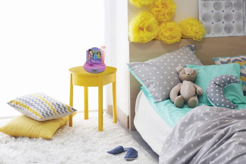 Lexibook 3D budík Disney princezny s projekcí času