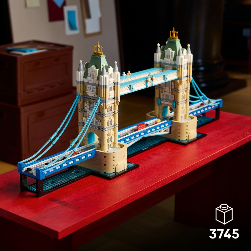 LEGO Architecture 21067 Tower Bridge - detailní model londýnského mostu
