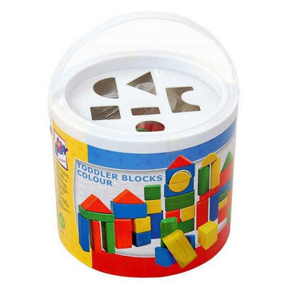 Kostky barevné 50 ks - 2,5 cm