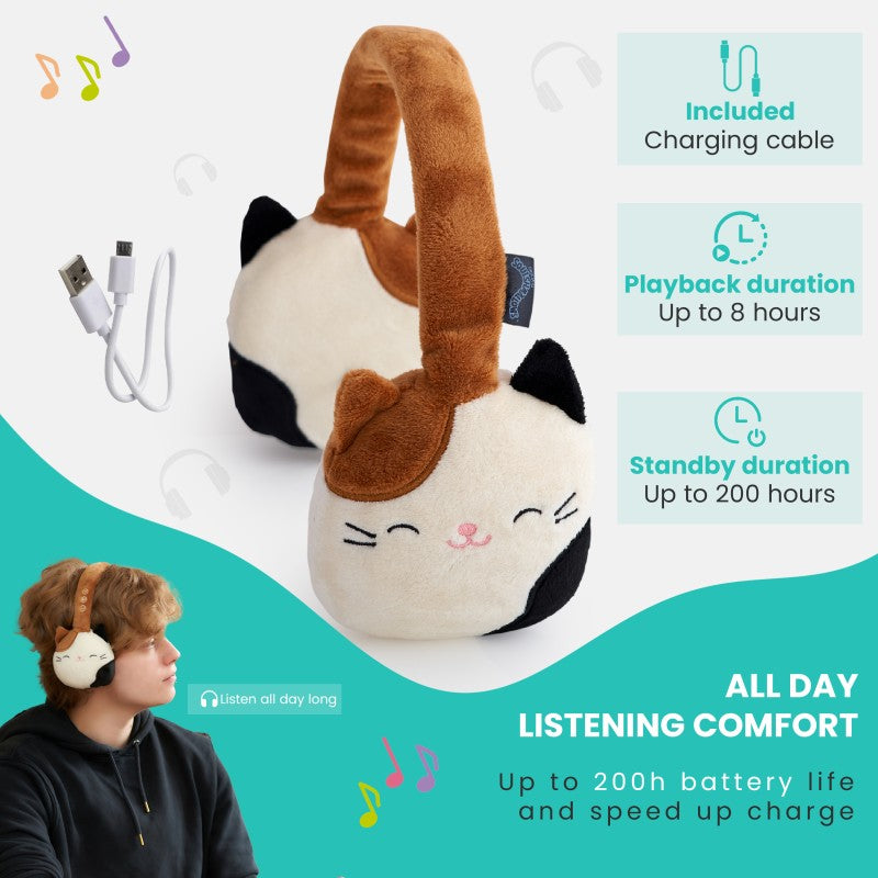 Bluetooth sluchátka - Squishmallows - Cam