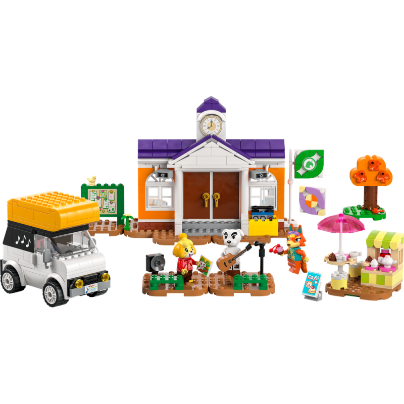LEGO® Animal Crossing™ 77052 K.K. a koncert na náměstí