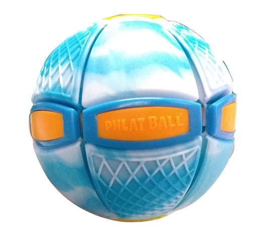 Phlat ball junior Swirl oranžový