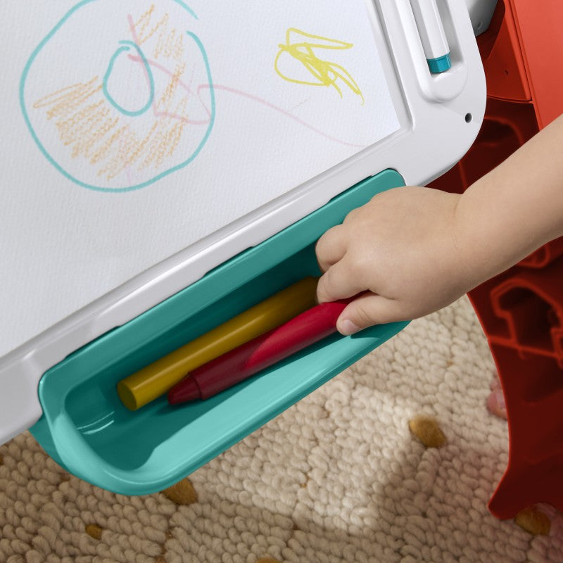 Fisher Price hrací stoleček a stojan 4 v 1