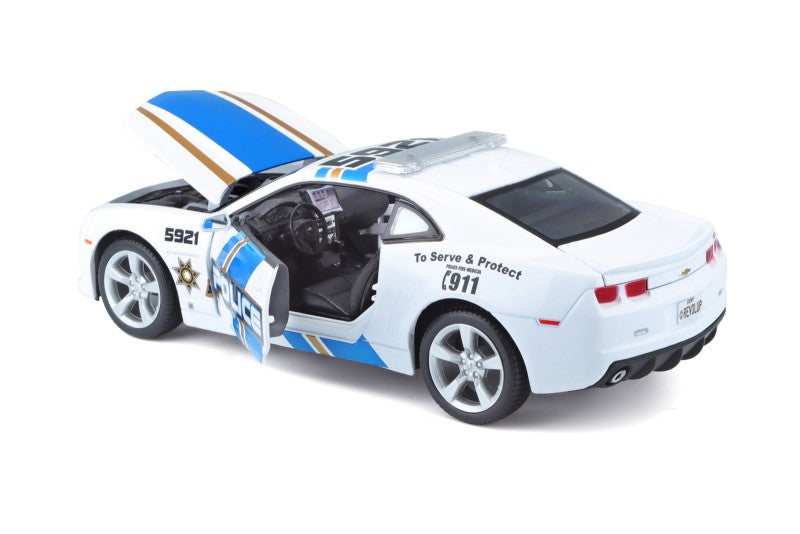 Chevrolet Camaro SS, 2010, bílá, 1:24