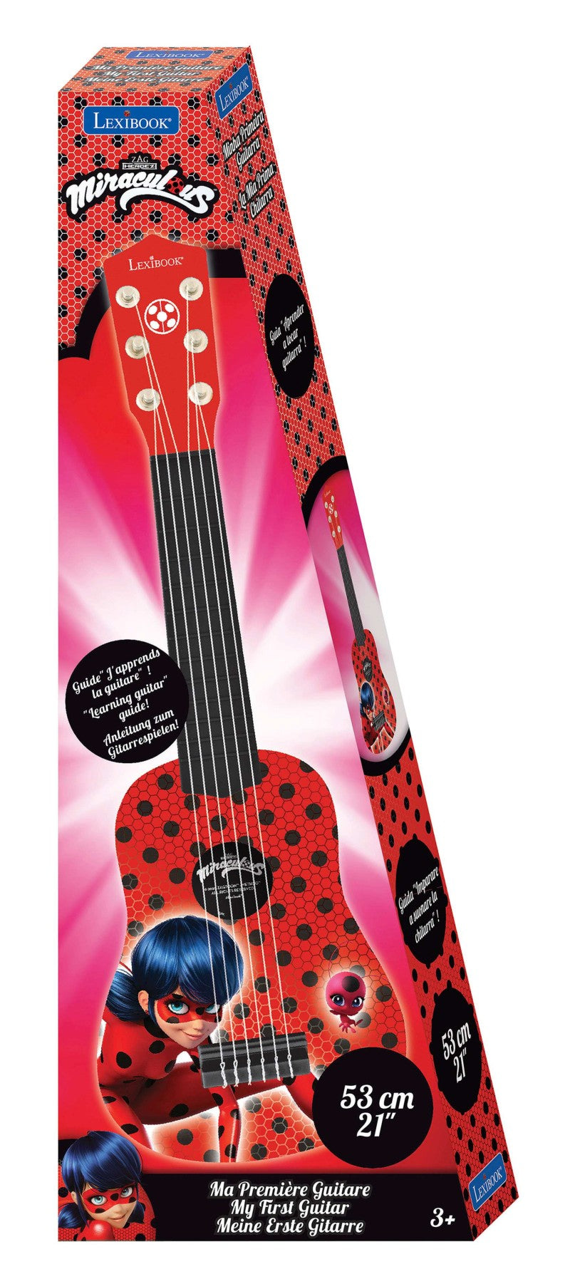 Lexibook moje první kytara Kouzelná beruška - 21"/53 cm