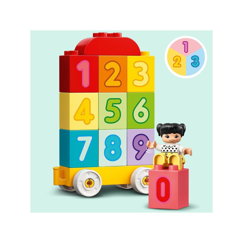 LEGO® DUPLO® My First 10954 Vláček s čísly – Učíme se počíta