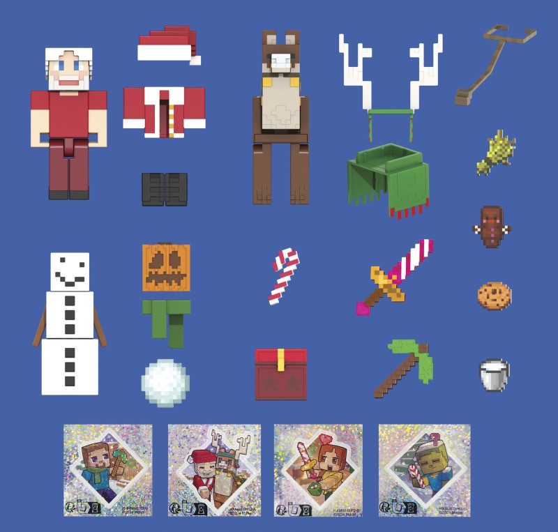 Minecraft adventní kalendář