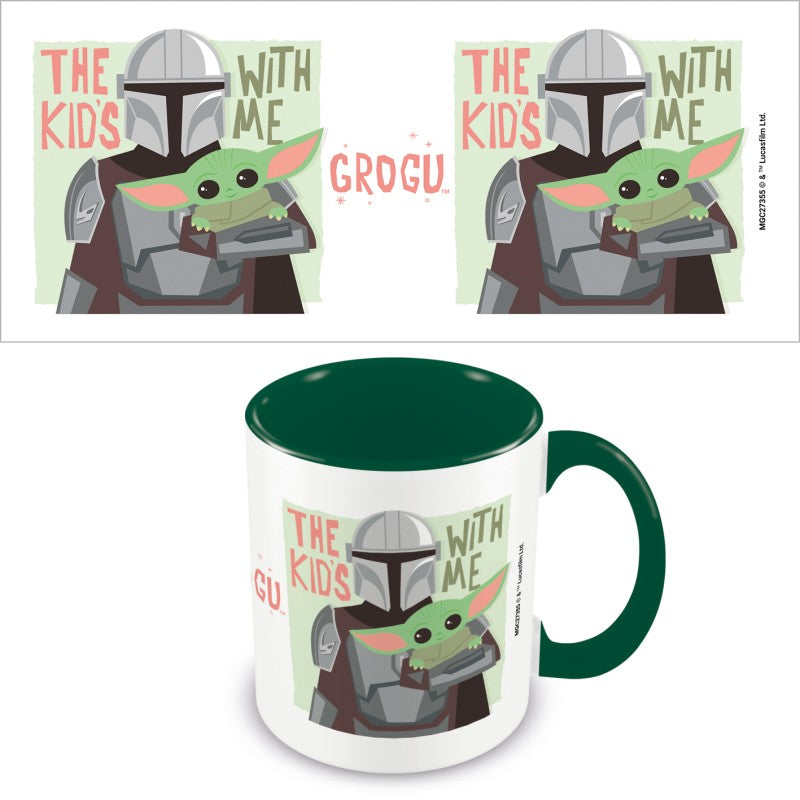 Hrnek Mandalorian 2 „The Kids With Me“, 315 ml