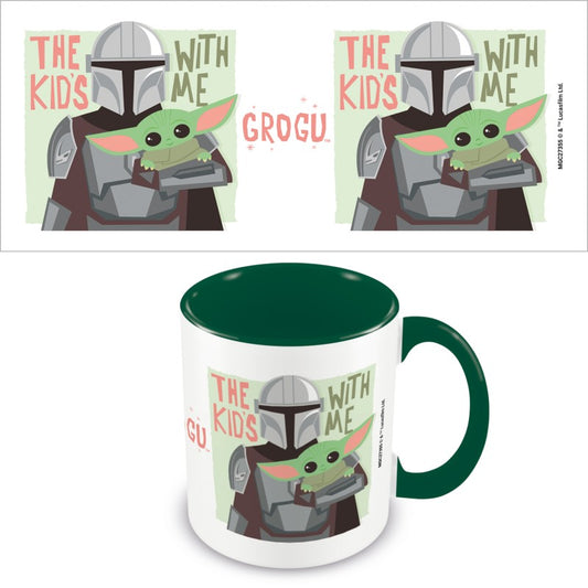 Hrnek Mandalorian 2 „The Kids With Me“, 315 ml