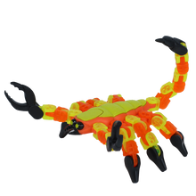 Klixx Creaturez Škorpion zeleno-oranžový