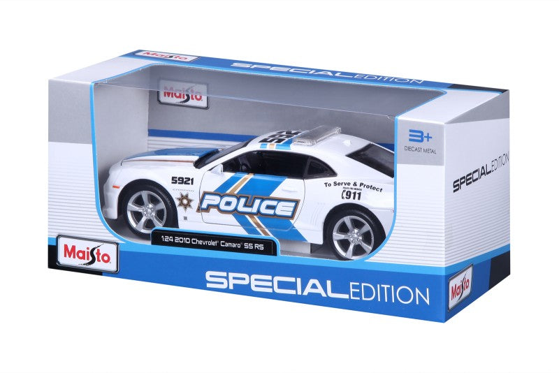 Chevrolet Camaro SS, 2010, bílá, 1:24