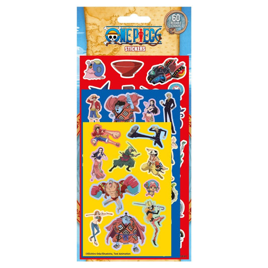 One Piece – sada samolepek, 60 ks