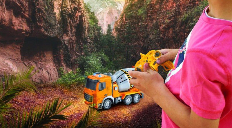 Lexibook míchací auto na dálkové ovládání se zvukovými a světelnými efekty