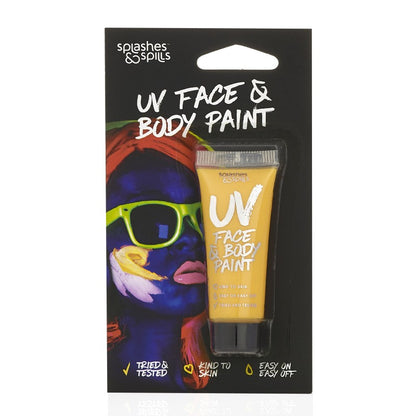 Barva na obličej a tělo UV v tubě