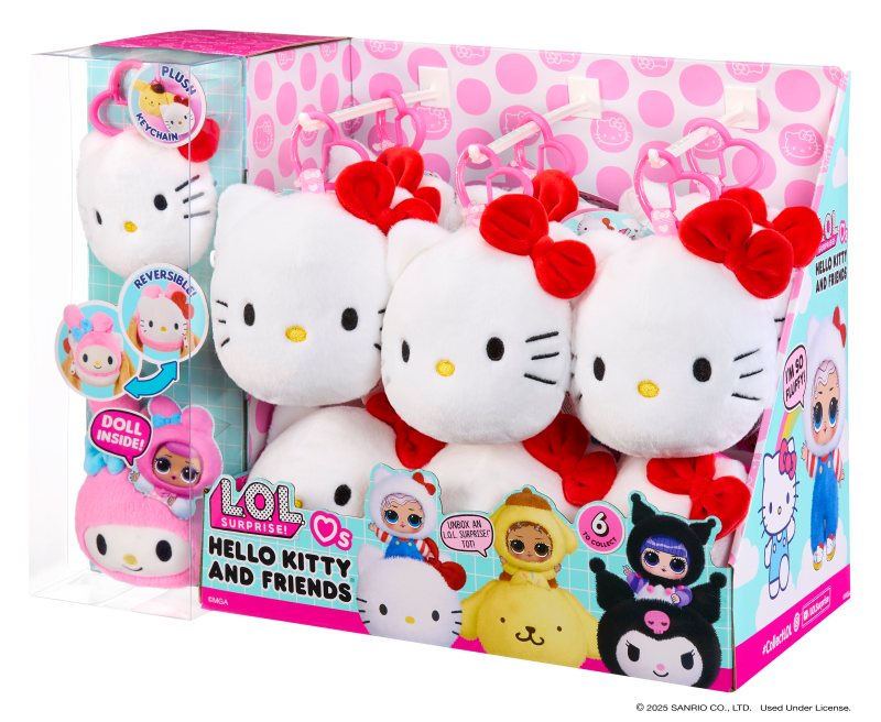 L.O.L. Surprise! Hello Kitty plyšová panenka, PDQ