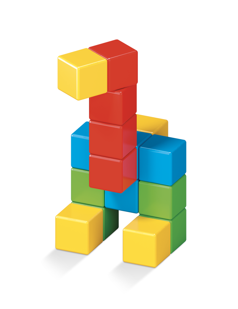 Geomag Magicube Full Color 16 dílků