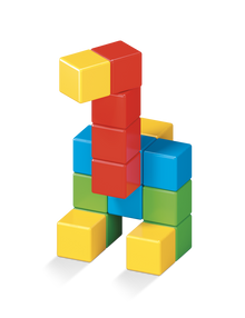Geomag Magicube Full Color 16 dílků