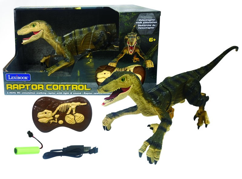 Lexibook dinosaurus na dálkové ovládání se zvukovými efekty