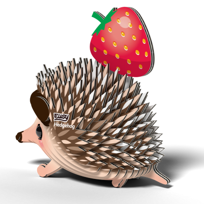 EUGY Ježek 3D kartonová skládačka