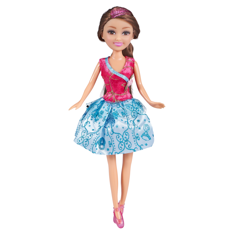 Princezna Sparkle Girlz v kornoutku růžové šaty