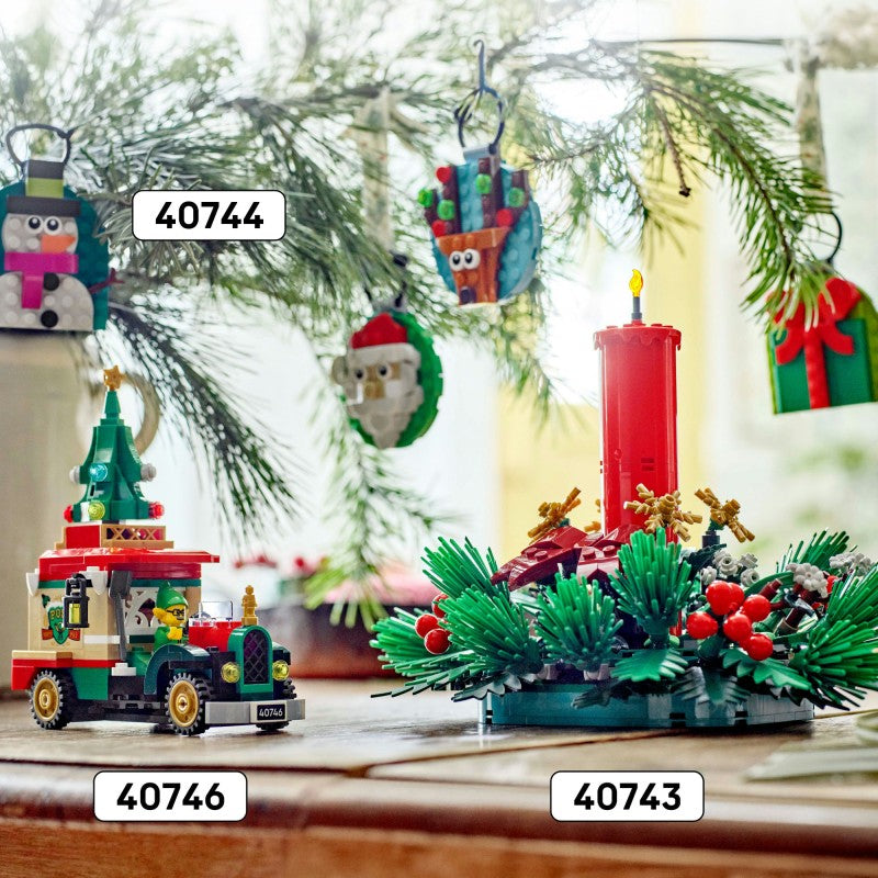 LEGO® Iconic 40743 Vánoční dekorace na stůl