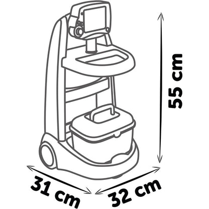 Lékařský elektronický vozík s přísl.