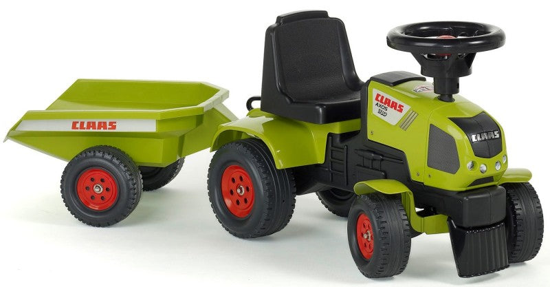 Odstrkovadlo - traktor Claas s volantem a valníkem